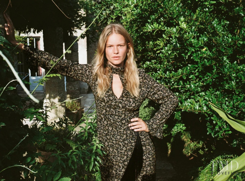 Anna Ewers featured in  the Zara lookbook for Fall 2020