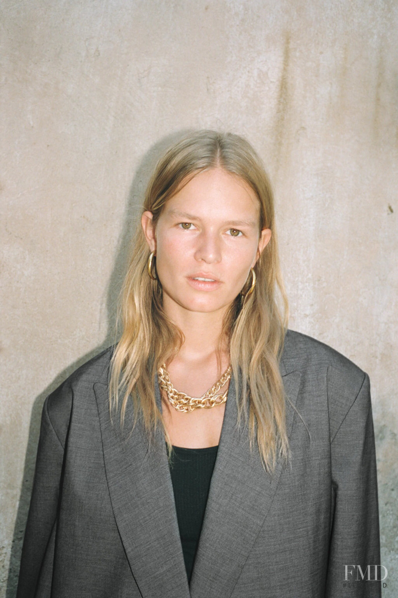 Anna Ewers featured in  the Zara lookbook for Fall 2020