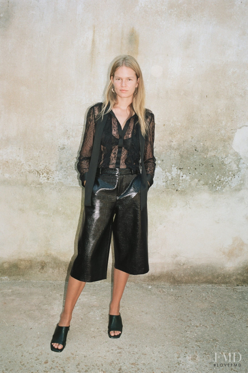 Anna Ewers featured in  the Zara lookbook for Fall 2020