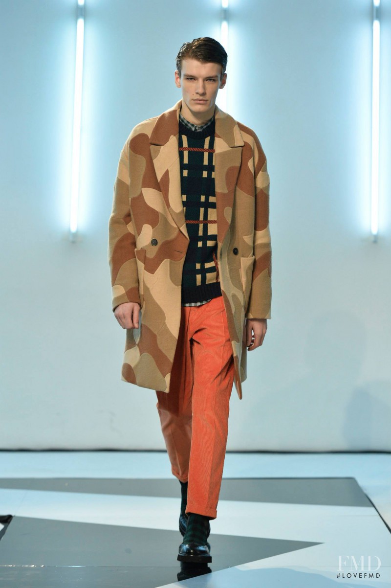 MSGM fashion show for Autumn/Winter 2014