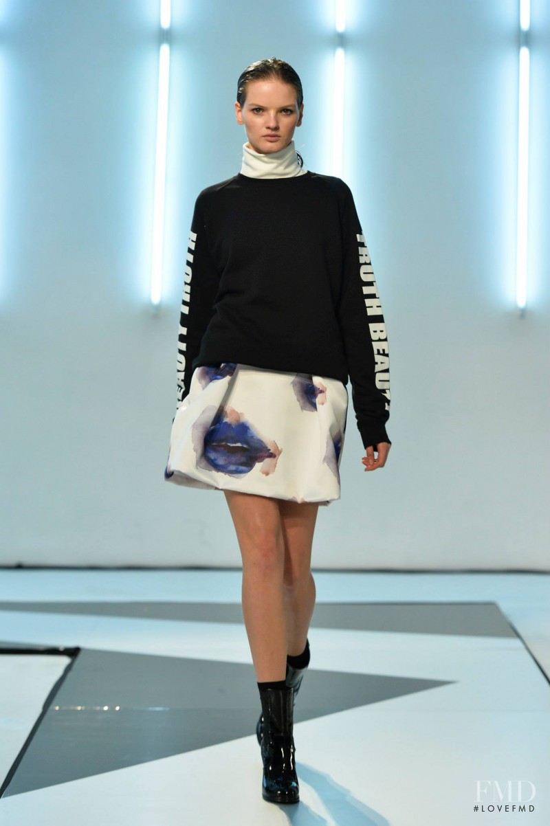 MSGM fashion show for Autumn/Winter 2014