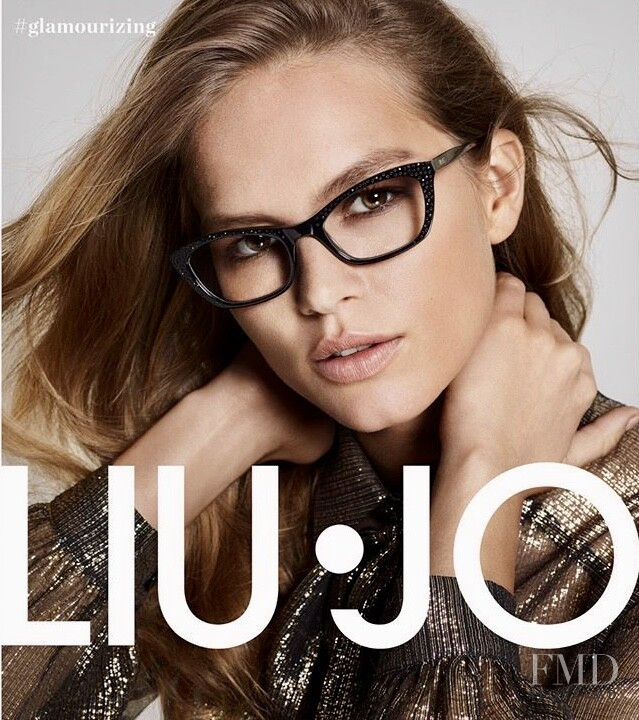 Anna Ewers featured in  the Liu Jo Accessories Eyewear advertisement for Autumn/Winter 2019