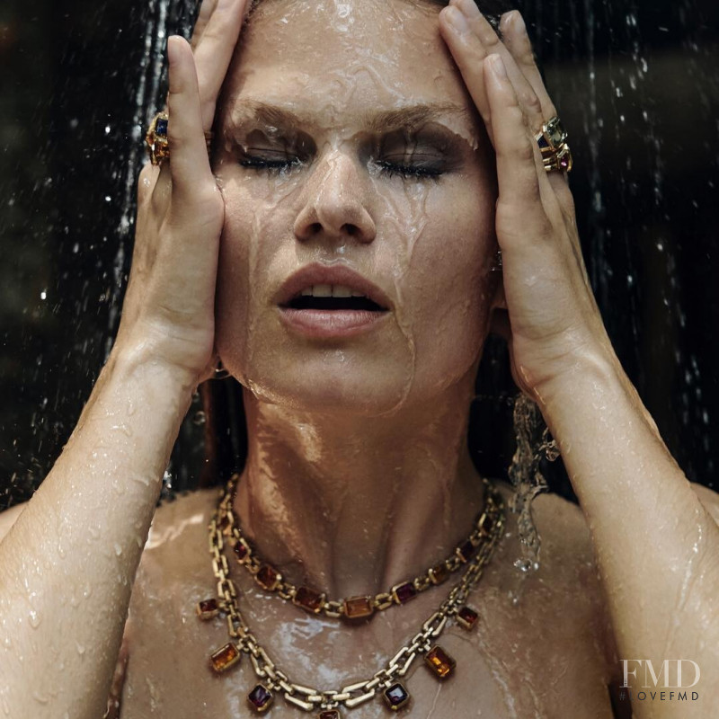 Anna Ewers featured in  the David Yurman advertisement for Spring/Summer 2019