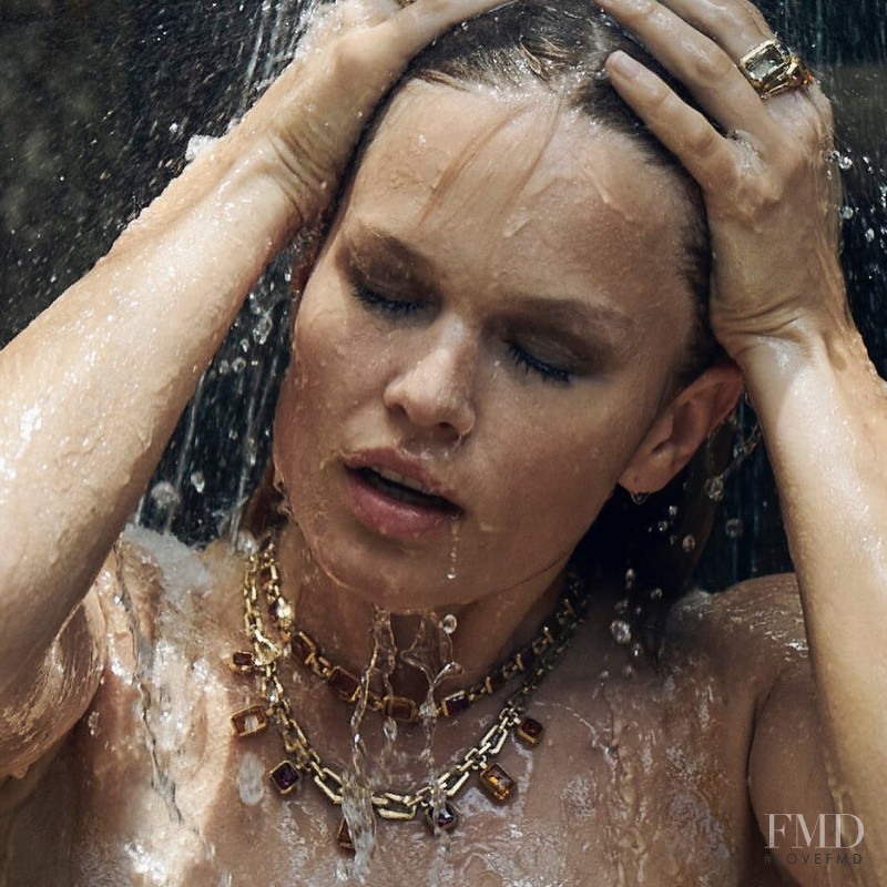 Anna Ewers featured in  the David Yurman advertisement for Spring/Summer 2019