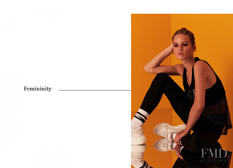 Anna Ewers featured in  the Liu Jo Glamourizing Sport advertisement for Spring/Summer 2019