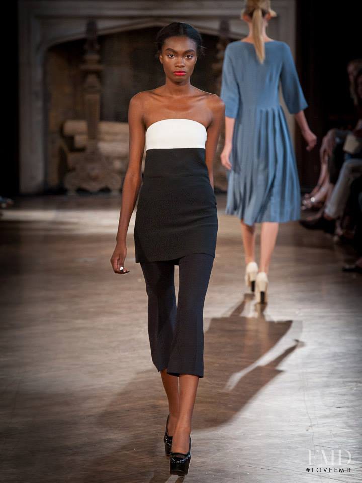 Kayla Clarke featured in  the Giulietta fashion show for Spring/Summer 2014