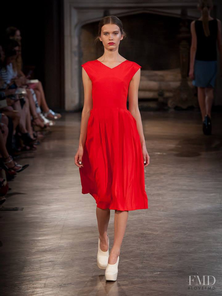 Agata Wozniak featured in  the Giulietta fashion show for Spring/Summer 2014