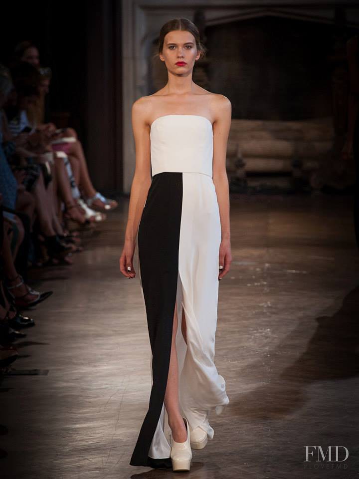 Agata Wozniak featured in  the Giulietta fashion show for Spring/Summer 2014