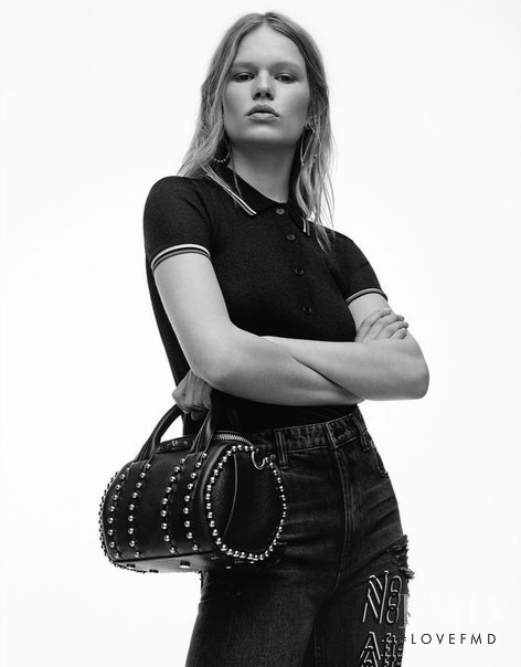 Anna Ewers featured in  the T by Alexander Wang lookbook for Pre-Fall 2017