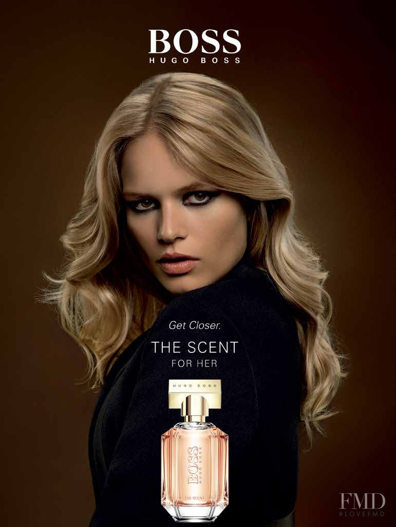 Anna Ewers featured in  the Boss by Hugo Boss Scent Fragramce advertisement for Autumn/Winter 2016