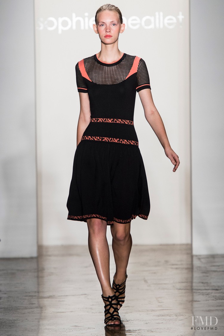 Charlotte Nolting featured in  the Sophie Theallet fashion show for Spring/Summer 2014