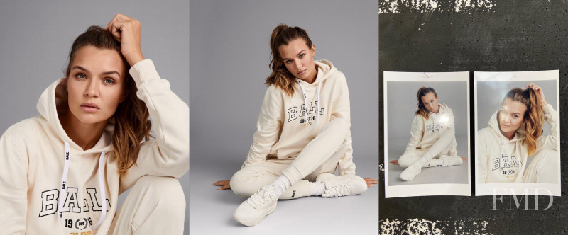 Josephine Skriver featured in  the Ball Original advertisement for Autumn/Winter 2021