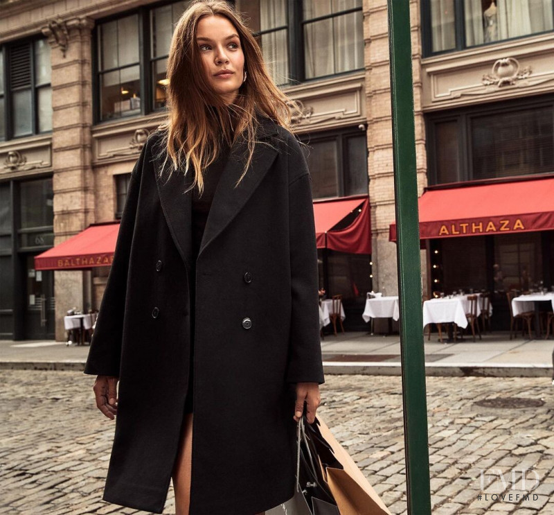 Josephine Skriver featured in  the Dynamite advertisement for Fall 2021