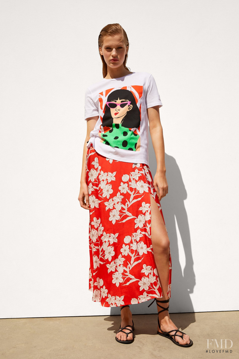 Aivita Muze featured in  the Zara catalogue for Summer 2023