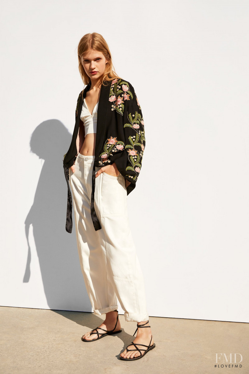 Aivita Muze featured in  the Zara catalogue for Summer 2023