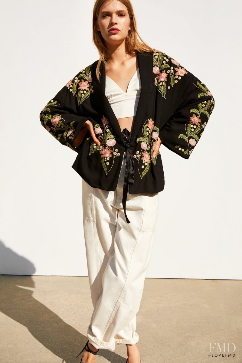 Aivita Muze featured in  the Zara catalogue for Summer 2023