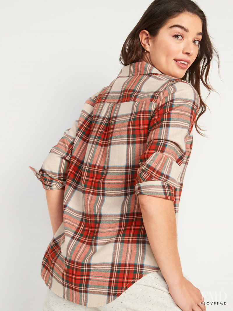 Daniela Lopez Osorio featured in  the Old Navy catalogue for Winter 2021