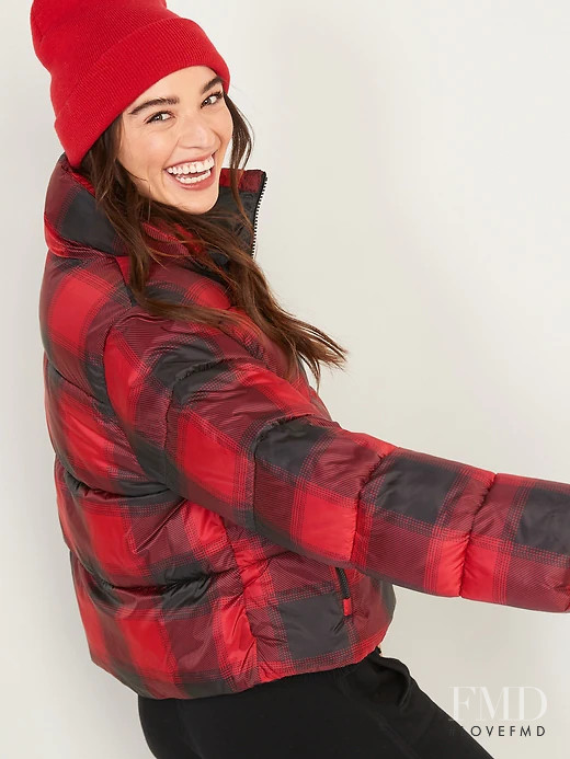 Daniela Lopez Osorio featured in  the Old Navy catalogue for Winter 2021