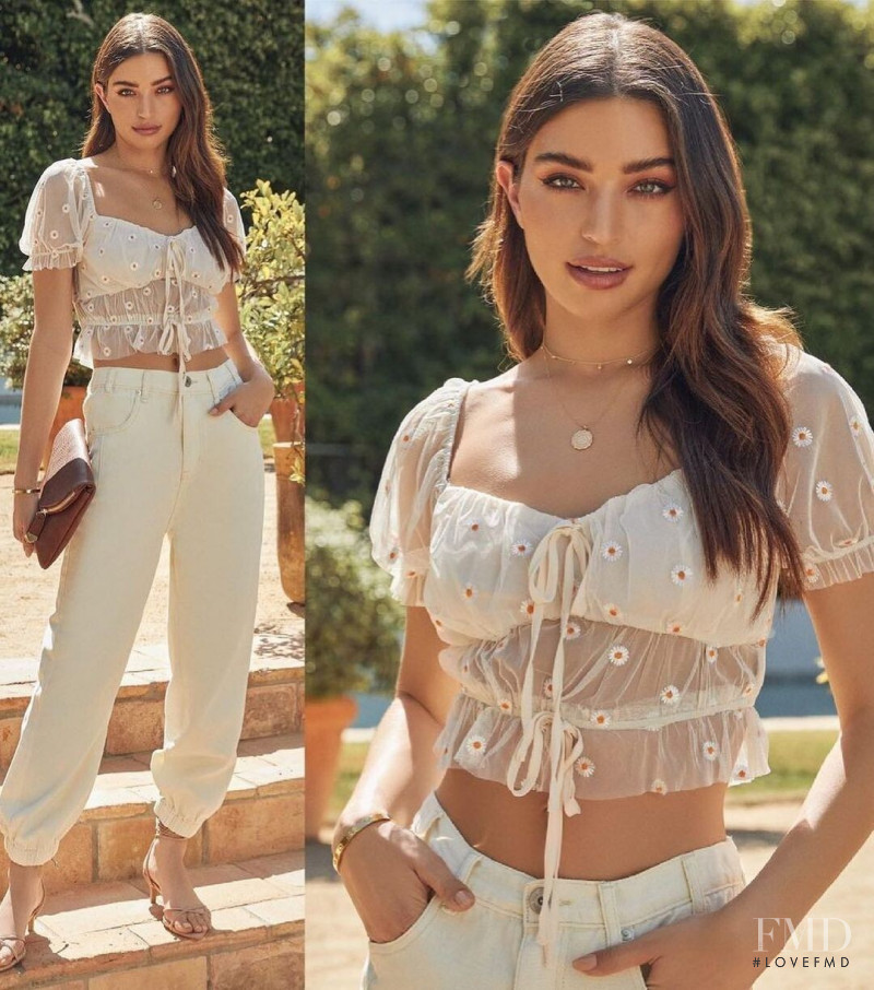 Daniela Lopez Osorio featured in  the Vici lookbook for Autumn/Winter 2021