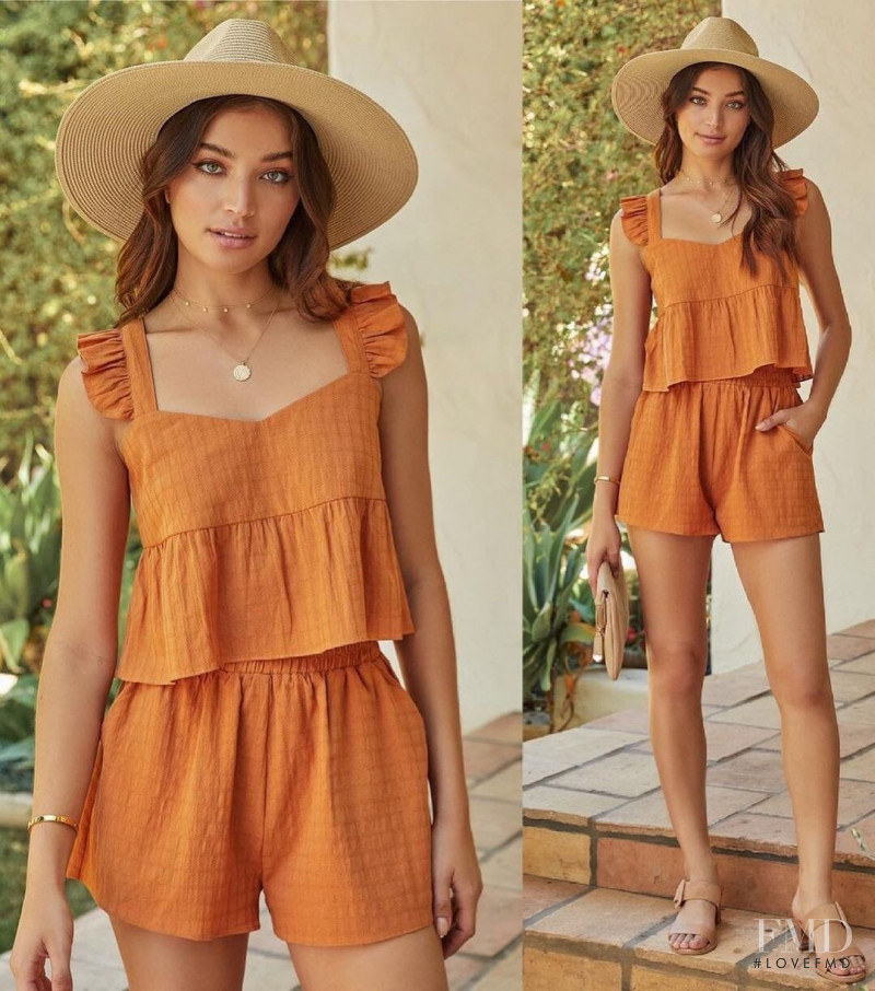 Daniela Lopez Osorio featured in  the Vici lookbook for Autumn/Winter 2021