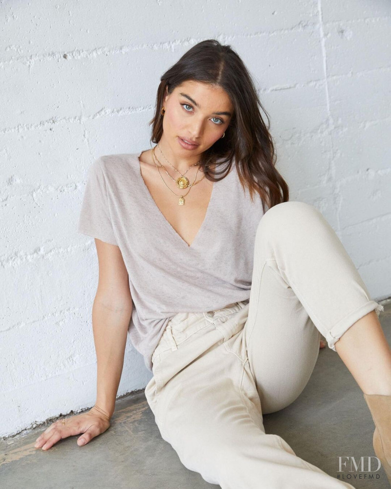 Daniela Lopez Osorio featured in  the Project Social T lookbook for Autumn/Winter 2021