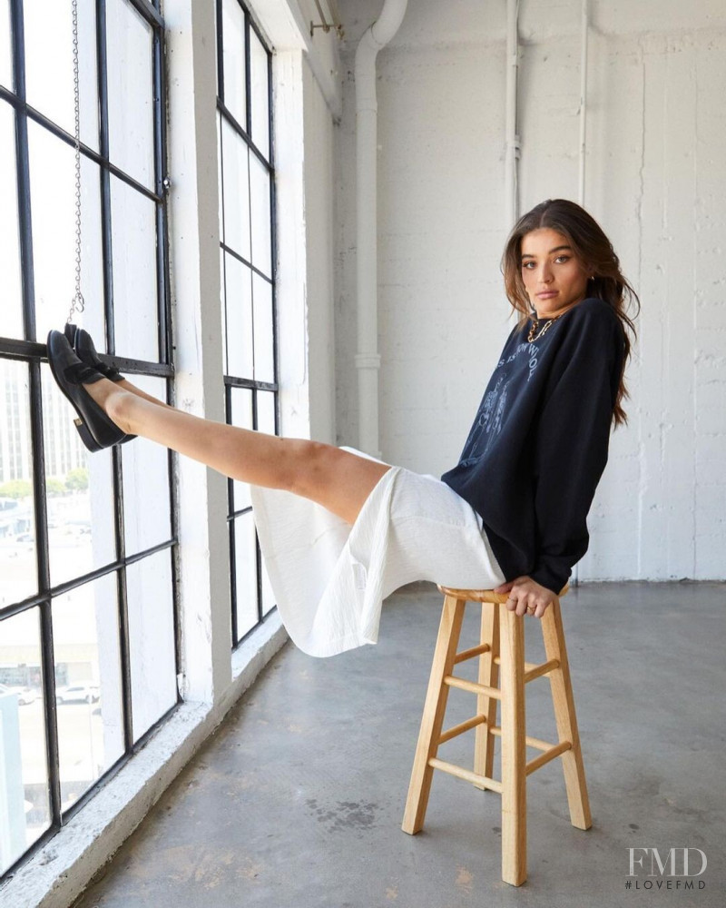 Daniela Lopez Osorio featured in  the Project Social T lookbook for Autumn/Winter 2021