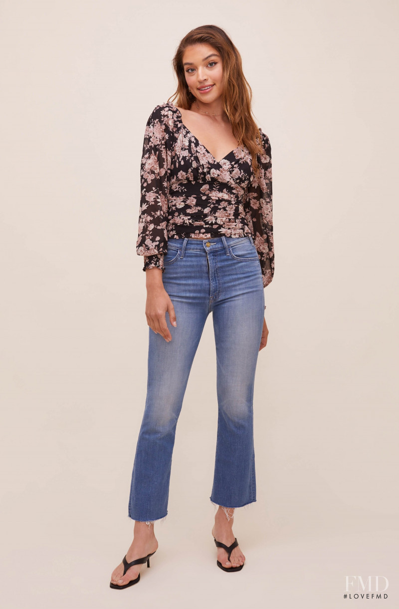 Daniela Lopez Osorio featured in  the ASTR the Label catalogue for Spring/Summer 2021