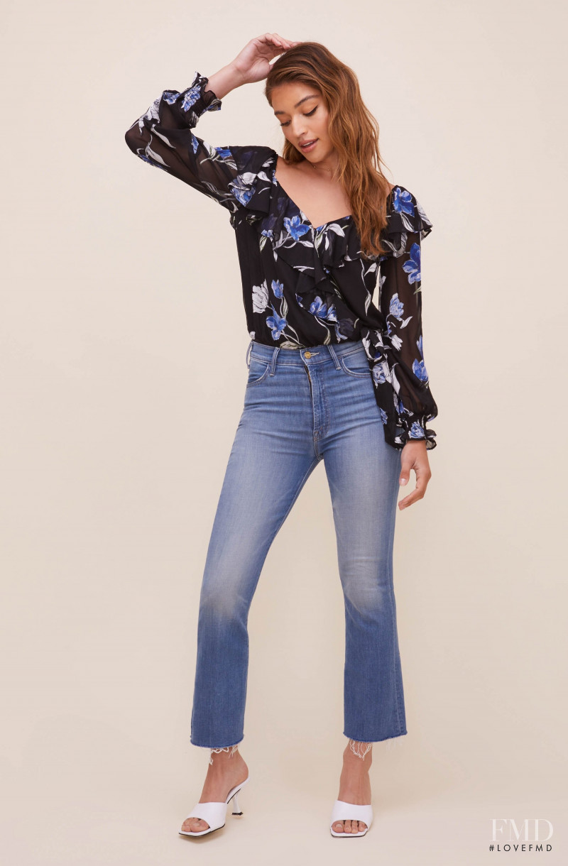 Daniela Lopez Osorio featured in  the ASTR the Label catalogue for Spring/Summer 2021