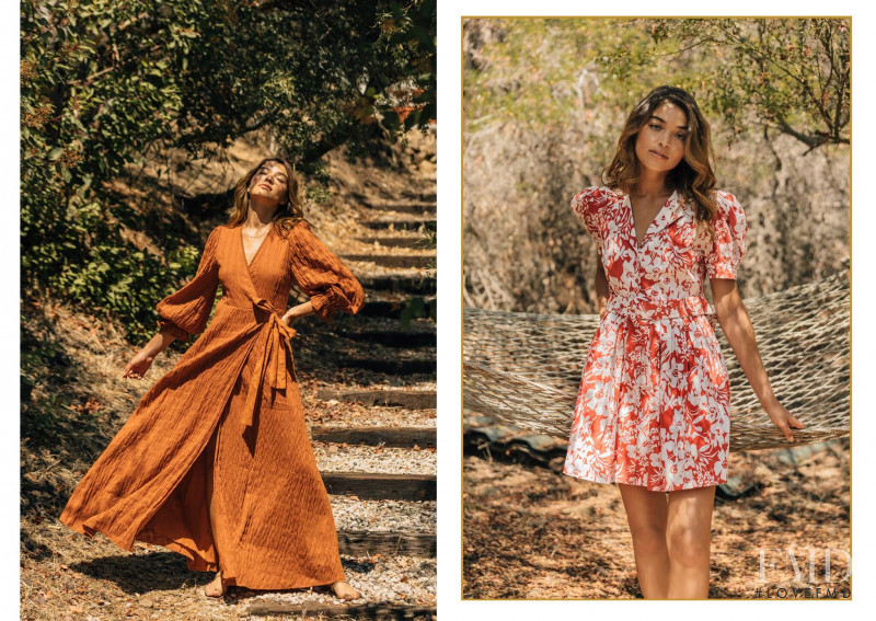 Daniela Lopez Osorio featured in  the Paloma Blue advertisement for Spring 2021