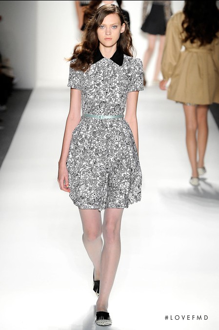 Svetlana Mukhina featured in  the Ruffian fashion show for Spring/Summer 2014