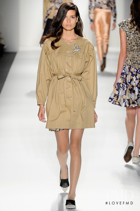 Monika McCarrick featured in  the Ruffian fashion show for Spring/Summer 2014
