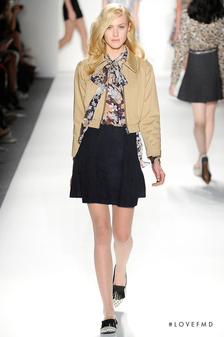 Caroline Mathis featured in  the Ruffian fashion show for Spring/Summer 2014
