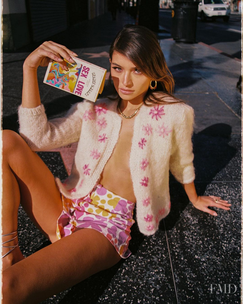 Daniela Lopez Osorio featured in  the Normou Vintage Drop II lookbook for Summer 2021