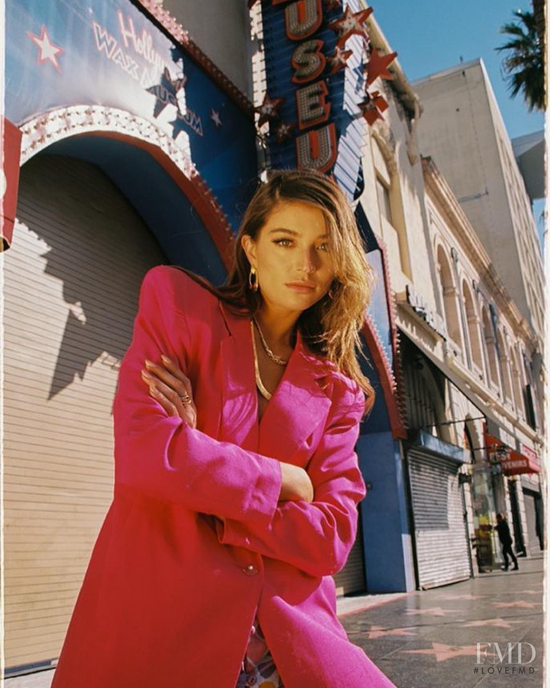 Daniela Lopez Osorio featured in  the Normou Vintage Drop II lookbook for Summer 2021