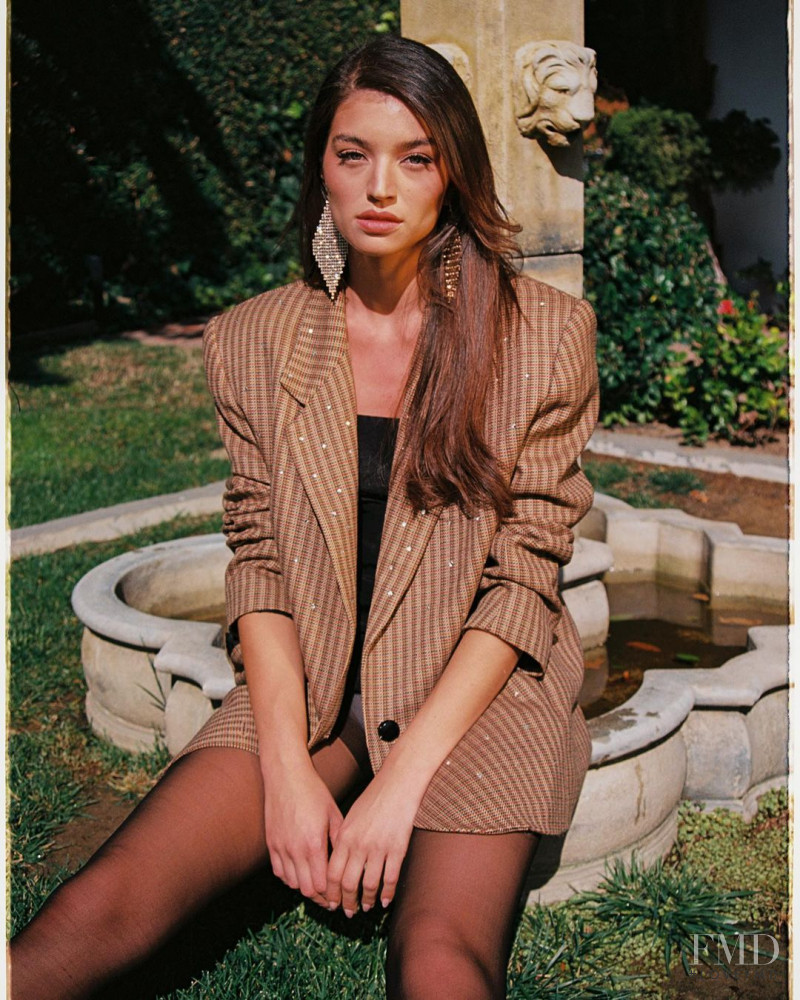 Daniela Lopez Osorio featured in  the Normou Vintage Drop II lookbook for Summer 2021