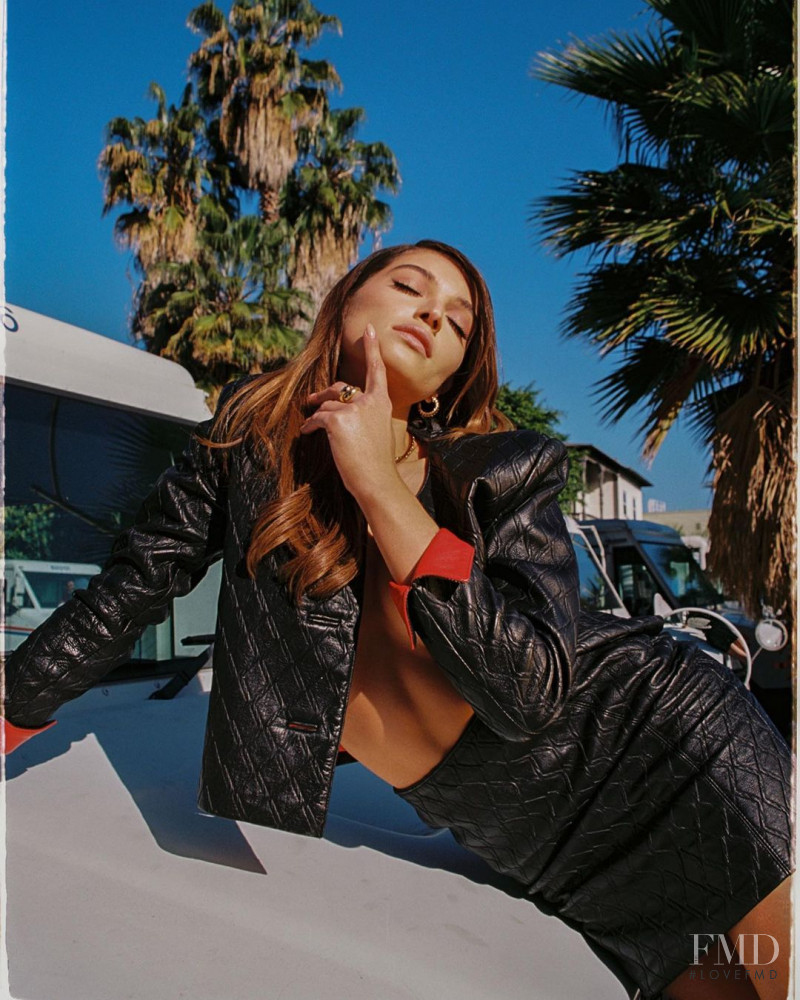 Daniela Lopez Osorio featured in  the Normou Vintage Drop II lookbook for Summer 2021