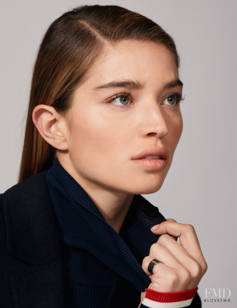 Daniela Lopez Osorio featured in  the Jones Road Beauty lookbook for Autumn/Winter 2020