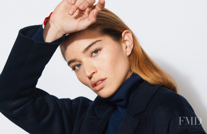 Daniela Lopez Osorio featured in  the Jones Road Beauty lookbook for Autumn/Winter 2020