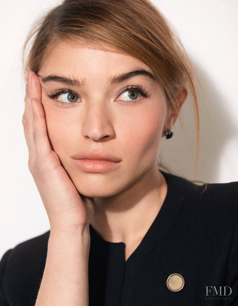 Daniela Lopez Osorio featured in  the Jones Road Beauty lookbook for Autumn/Winter 2020