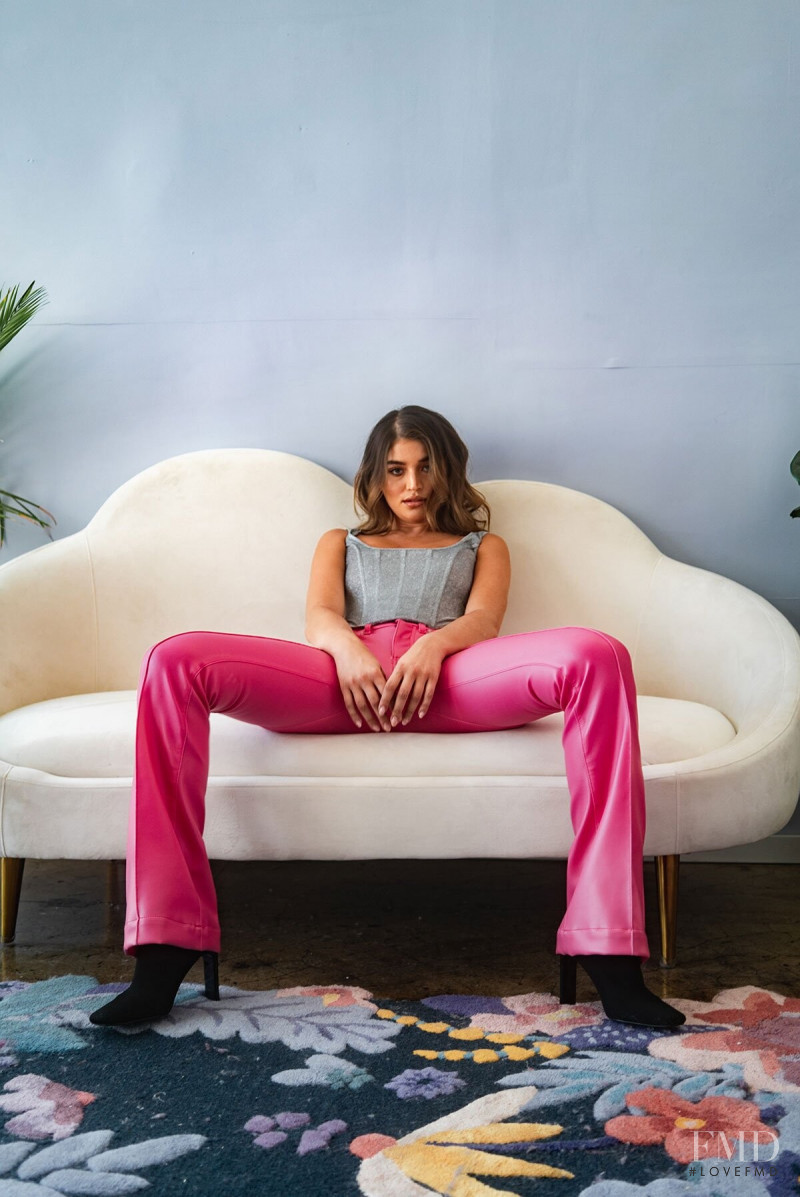 Daniela Lopez Osorio featured in  the Revice catalogue for Autumn/Winter 2020