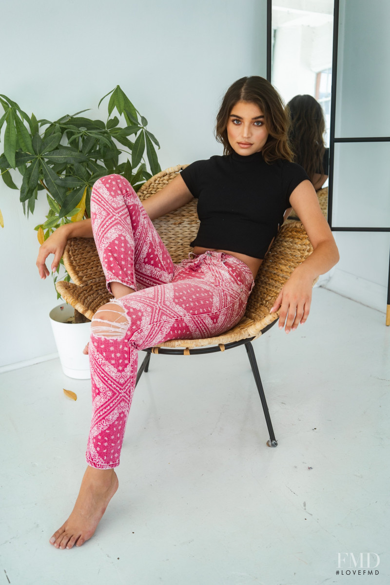 Daniela Lopez Osorio featured in  the Revice catalogue for Autumn/Winter 2020