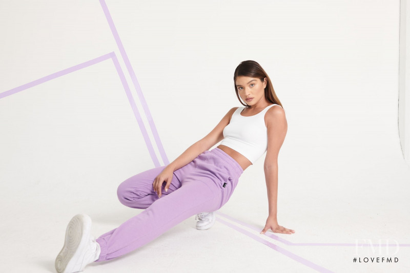 Daniela Lopez Osorio featured in  the Nux Active lookbook for Winter 2020