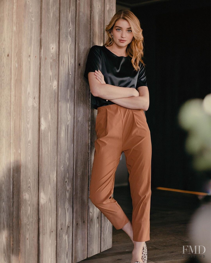 Daniela Lopez Osorio featured in  the Aday lookbook for Spring/Summer 2020