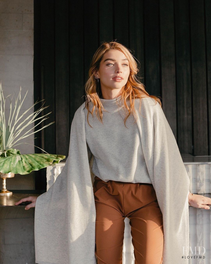 Daniela Lopez Osorio featured in  the Aday lookbook for Spring/Summer 2020