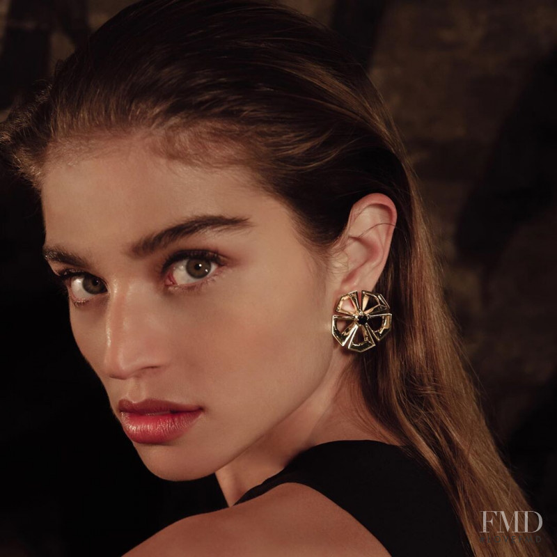 Daniela Lopez Osorio featured in  the Jack Vartanian advertisement for Autumn/Winter 2019