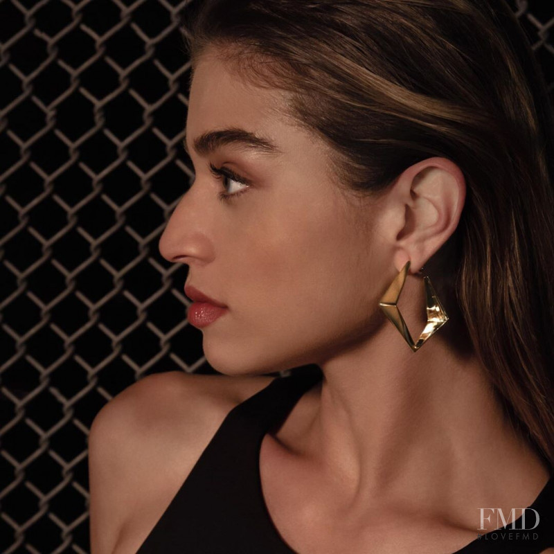 Daniela Lopez Osorio featured in  the Jack Vartanian advertisement for Autumn/Winter 2019