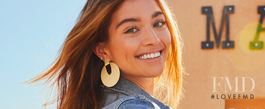 Daniela Lopez Osorio featured in  the Kendra Scott advertisement for Autumn/Winter 2019