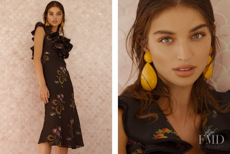 Daniela Lopez Osorio featured in  the Talulah Chateau Marmont lookbook for Summer 2018