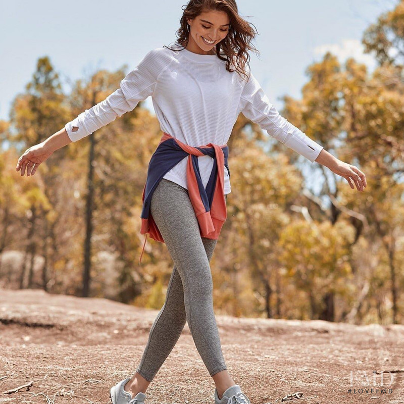 Daniela Lopez Osorio featured in  the Cotton On Body advertisement for Spring/Summer 2018