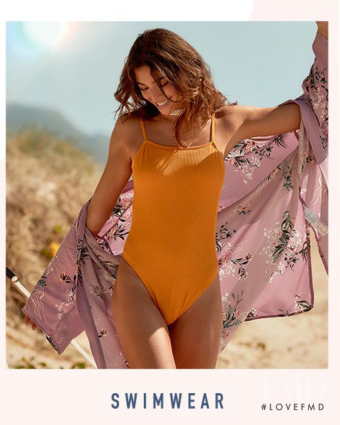 Daniela Lopez Osorio featured in  the Cotton On Body advertisement for Spring/Summer 2018